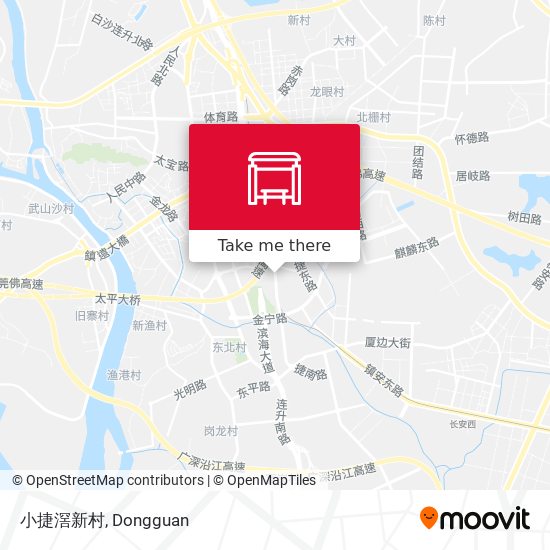 小捷滘新村 map