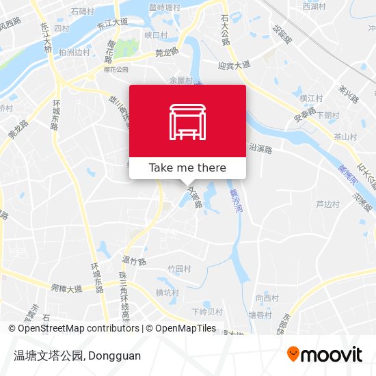 温塘文塔公园 map
