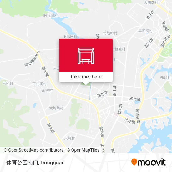 体育公园南门 map
