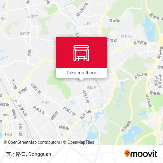 英才路口 map
