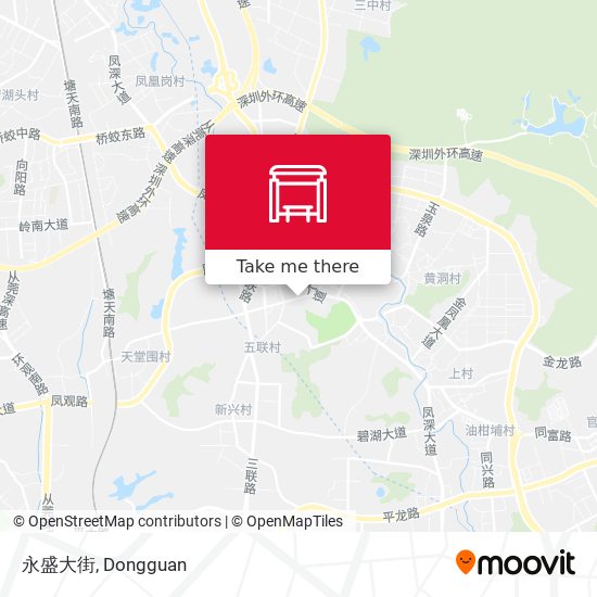 永盛大街 map