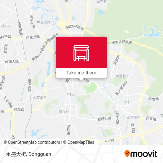 永盛大街 map