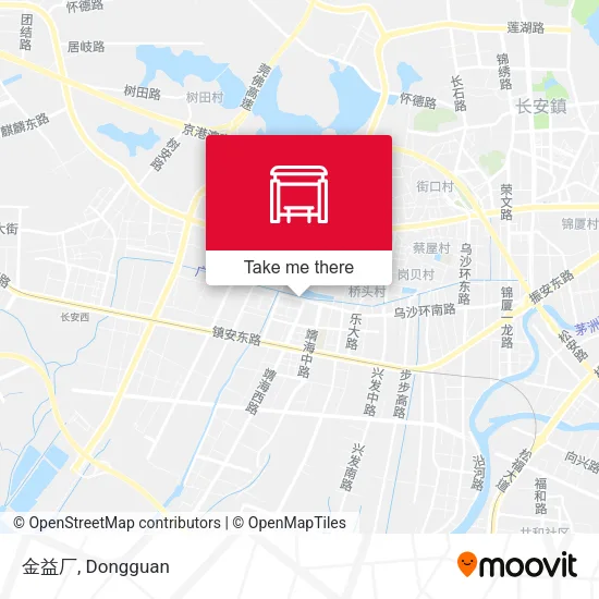 金益厂 map