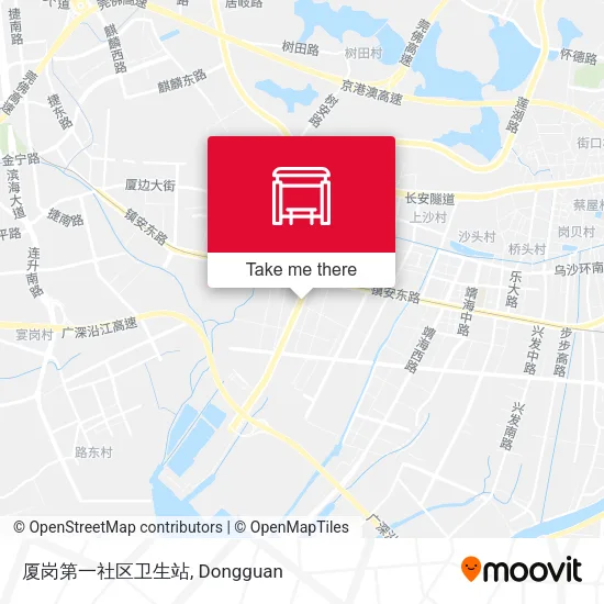 厦岗第一社区卫生站 map