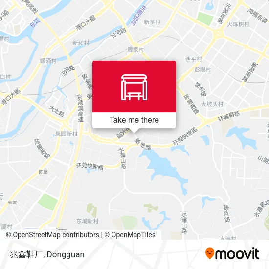 兆鑫鞋厂 map