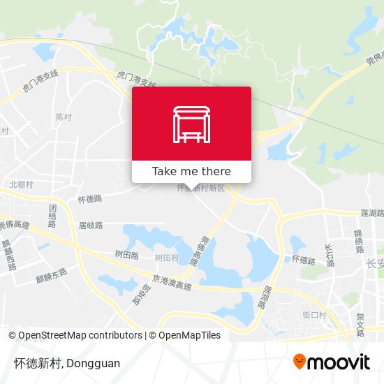 怀德新村 map