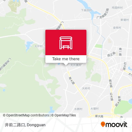 井前二路口 map