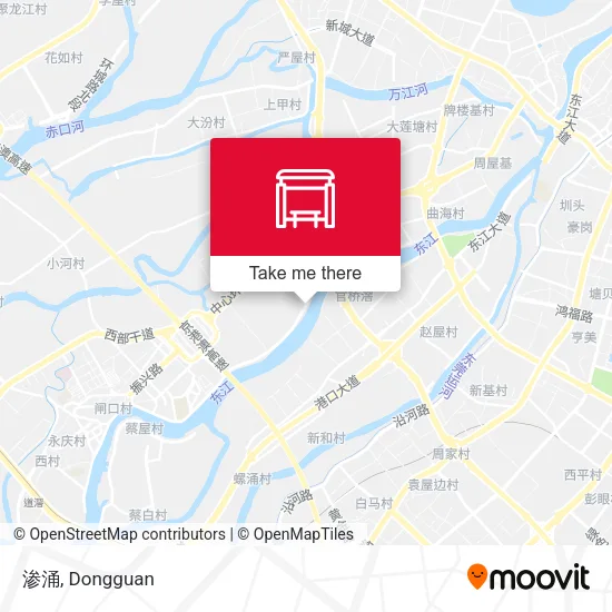 渗涌 map