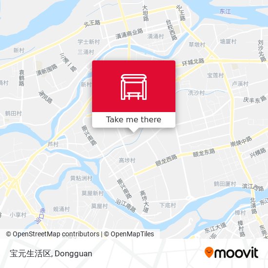 宝元生活区 map