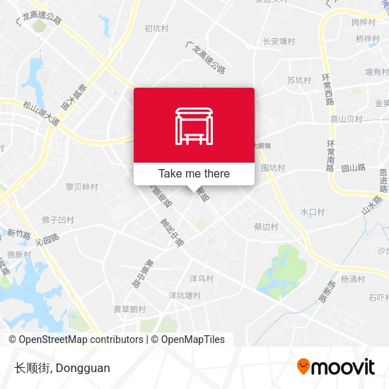 长顺街 map