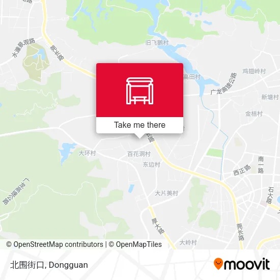 北围街口 map