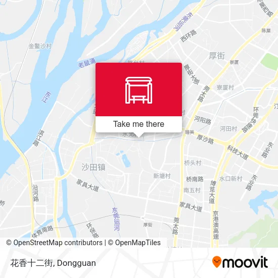 花香十二街 map