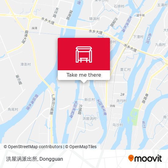 洪屋涡派出所 map