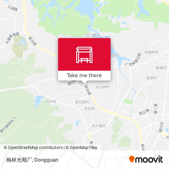 梅林光顺厂 map