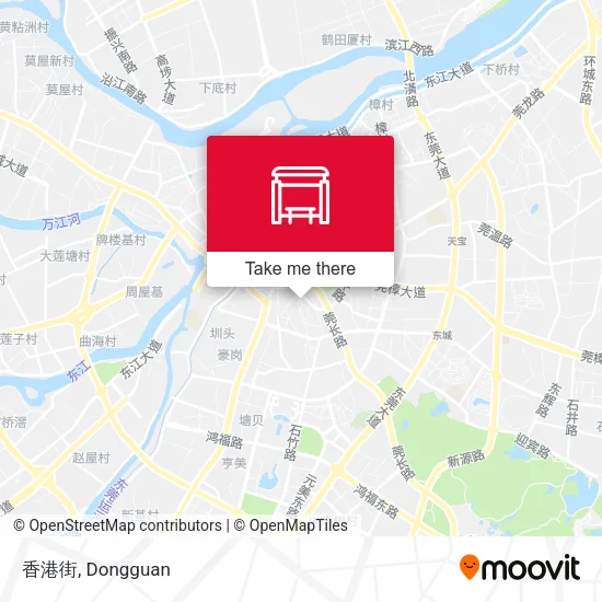 香港街 map