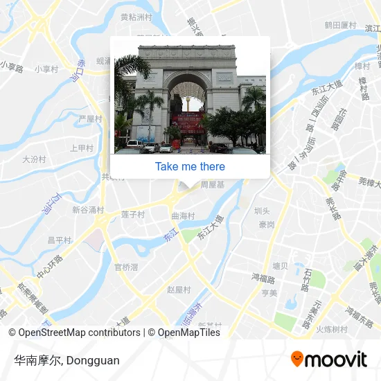 华南摩尔 map