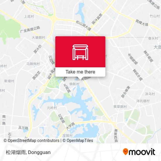 松湖烟雨 map