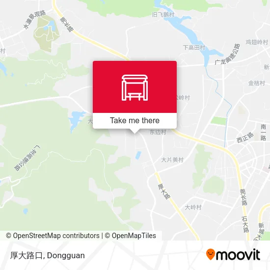厚大路口 map