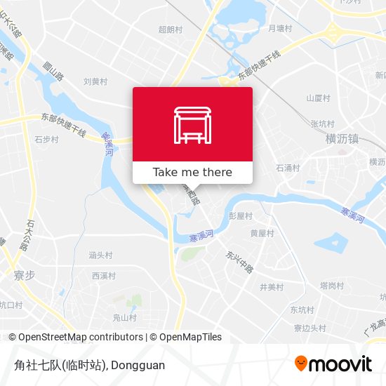 角社七队(临时站) map