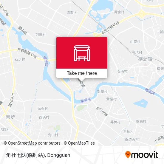 角社七队(临时站) map