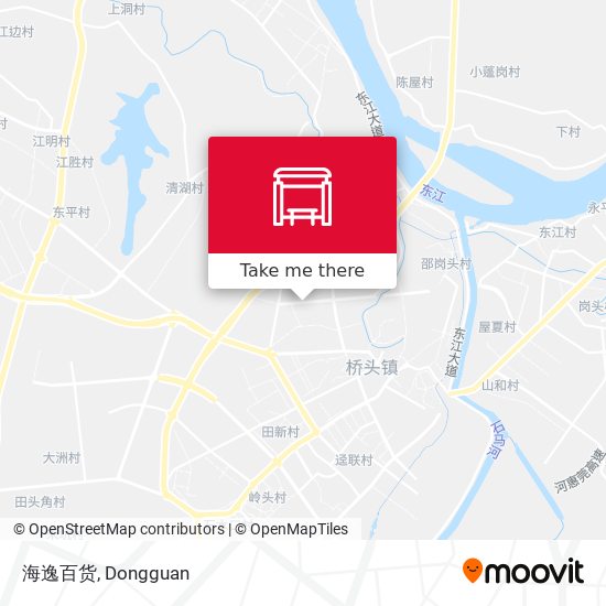 海逸百货 map