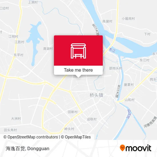 海逸百货 map