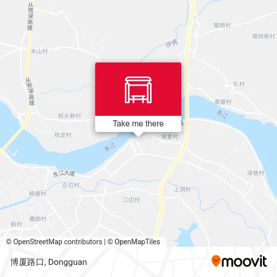 博厦路口 map