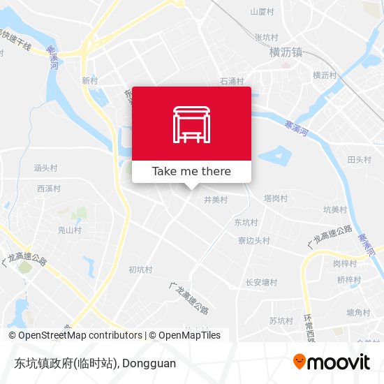 东坑镇政府(临时站) map