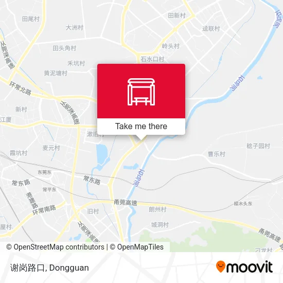 谢岗路口 map