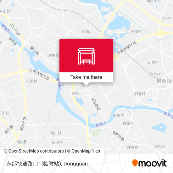 东部快速路口1(临时站) map
