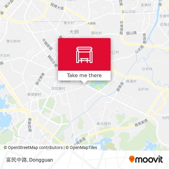 富民中路 map