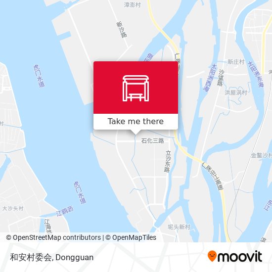 和安村委会 map