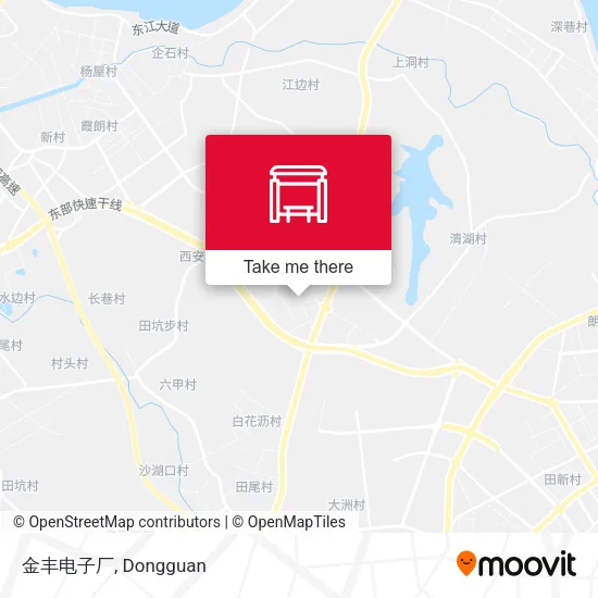 金丰电子厂 map