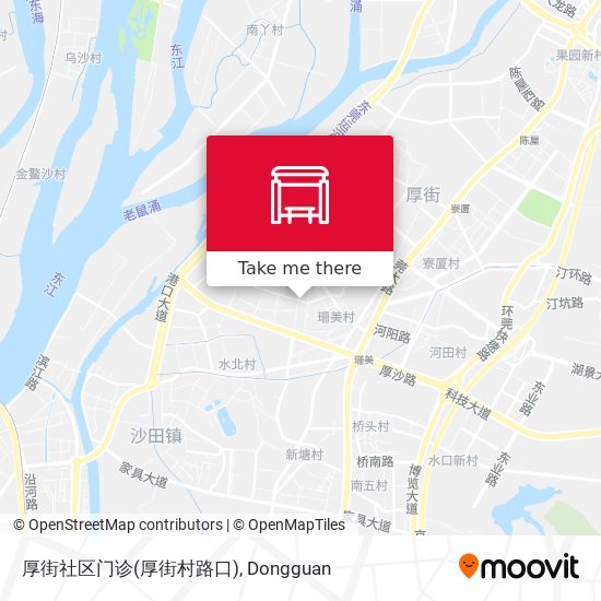 厚街社区门诊(厚街村路口) map