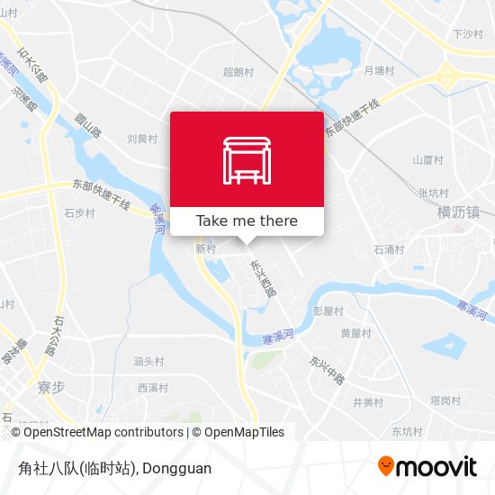 角社八队(临时站) map