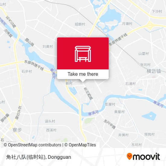 角社八队(临时站) map
