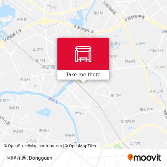 河畔花园 map