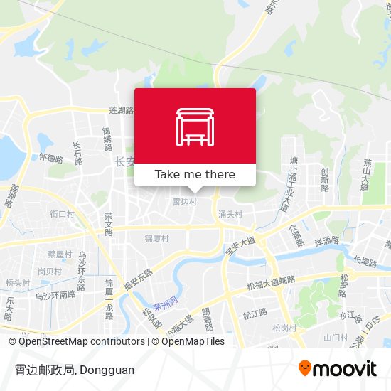 霄边邮政局 map