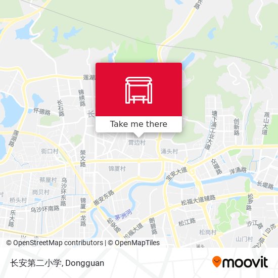长安第二小学 map