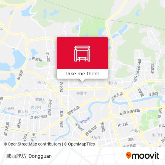 咸西牌坊 map