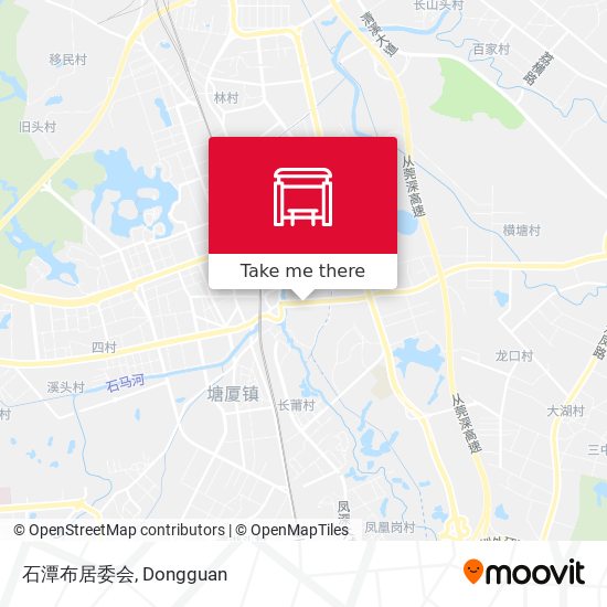 石潭布居委会 map