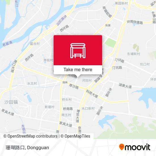 珊瑚路口 map