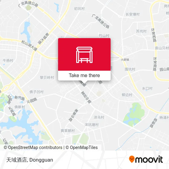 天域酒店 map