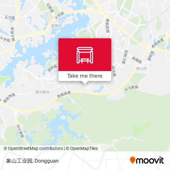 象山工业园 map