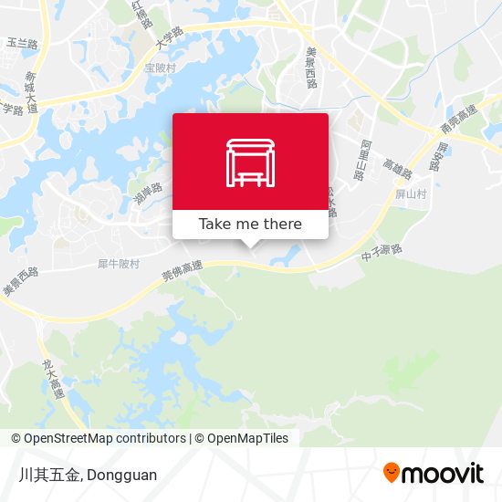 川其五金 map