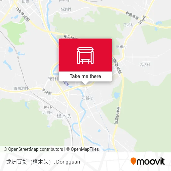 龙洲百货（樟木头） map