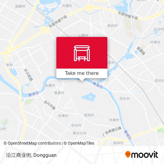 沿江商业街 map