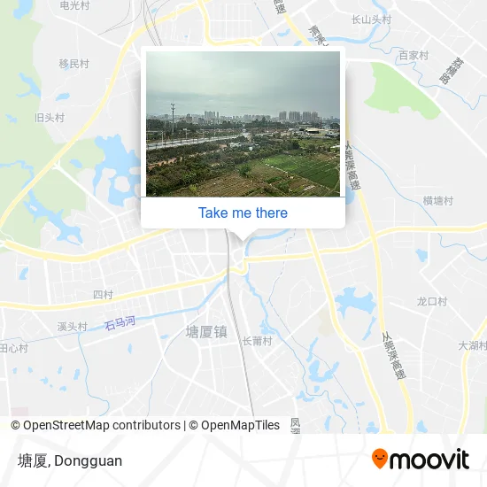 塘厦 map