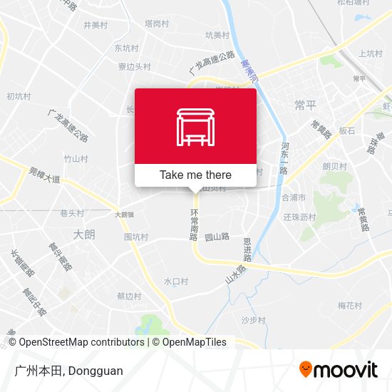 广州本田 map