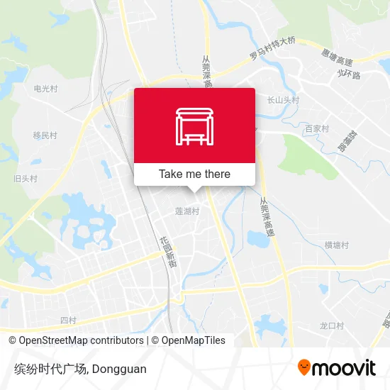 缤纷时代广场 map